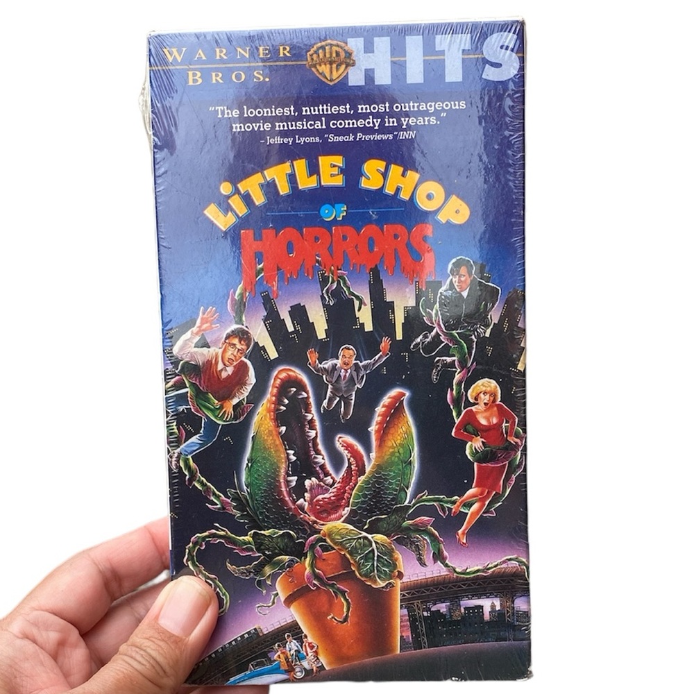 Warner Bros Little Shop Of Horrors Factory Sealed Unopened VHS 1986